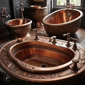 Copper Tubs and Sinks